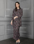BAJU KURUNG PAHANG MODEN MADELEINE (BLACK)